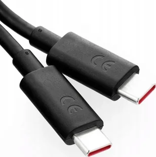 Kabel USB Motorola MOTOROLA oryginalny kabel Typ C do Typ C 6,5A SC18D24968 1 m czarny bulk - Kable USB - miniaturka - grafika 1