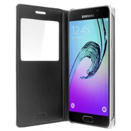 Etui i futerały do telefonów - Etui Clear View do Samsunga Galaxy A5 2016 ultracienkie - czarne - miniaturka - grafika 1