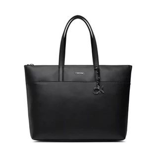 Torebki damskie - Calvin Klein Torebka Ck Must Shopper Lg W/Slip Pkt K60K609675 Ck Black BAX - grafika 1