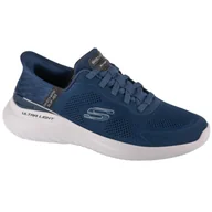Buty trekkingowe męskie - Męskie BOUNDER 2.0 EMERGED Slip-On Granatowy - miniaturka - grafika 1