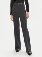 Spodnie damskie - Rinascimento Spodnie materiałowe CFC0120004003 Szary Regular Fit - miniaturka - grafika 1