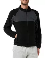 Kurtki męskie - Jack&JONES Męska kurtka polarowa, czarna, XXL (DE) - miniaturka - grafika 1