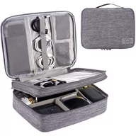 Akcesoria podróżnicze - Torba do przechowywania akcesoriów cyfrowych FARO szara - miniaturka - grafika 1