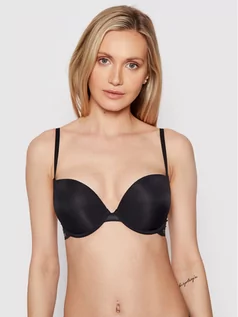 Biustonosze - Tommy Hilfiger Biustonosz push-up UW0UW00045 Czarny - grafika 1