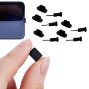 Kable USB - ZAŚLEPKA ZATYCZKA KURZU TELEFON TABLET 10SZT USB-C - miniaturka - grafika 1