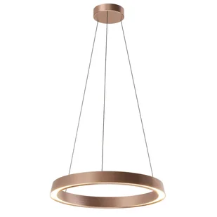 Wisząca lampa pierścień Garta PL0149 LED 12+24W 3000K różowe złoto - Lampy sufitowe Wisząca lampa pierścień Garta PL0149 LED 12+24W 3000K różowe złoto - Lampy sufitowe - miniaturka - grafika 1