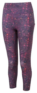 Ronhill Running Wmn's Tech Crop Tight, Tidal Raindrops, 12 - Spodnie rowerowe - miniaturka - grafika 1