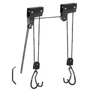 Akcesoria rowerowe - M-wave Bike-Lift XL E-Bike Lift Lift sufitowa rower uchwyt na suficie do 57 kg 430098 - miniaturka - grafika 1