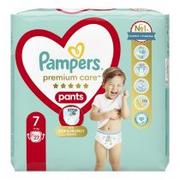 Pieluchy - Pampers Pieluchomajtki Premium Care Pants, rozmiar 7 (17+ kg) 27 szt. - miniaturka - grafika 1