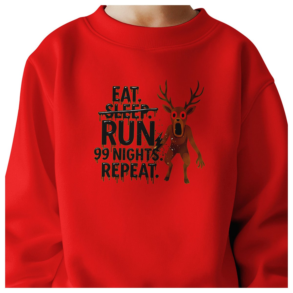 BLUZA DZIECIĘCA 99 NOCY W LESIE ROBLOX DLA CHŁOPCA DZIEWCZYNKI 146-152