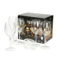 Kieliszki - Dekoria.pl Dekoria.pl Komplet kieliszków Mia 6szt 360ml 25 x 17 x 21 cm 814-238 - miniaturka - grafika 1