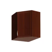 Szafki kuchenne - Szafka Górna Wisząca Narożna 1 Drzwi G60N Prawa Sycylia Milano Gała Meble Orzech Milano - miniaturka - grafika 1