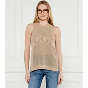 Koszulki i topy damskie - Joop! Top Kera | Regular Fit | z dodatkiem lnu - miniaturka - grafika 1