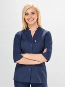 Odzież medyczna - Bluza medyczna ELDAN IGA Flex RĘKAW 3/4 - miniaturka - grafika 1