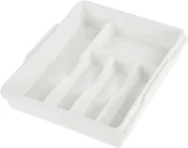 Pozostałe akcesoria kuchenne - OKT 10451100000 skrzynka na sztućce rozsuwany regulowana, biały 10451100000 - miniaturka - grafika 1