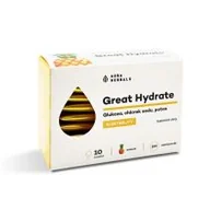 Witaminy i minerały - Aura Herbals Great Hydrate - Elektrolity - smak ananasowy 10 sasz. - miniaturka - grafika 1
