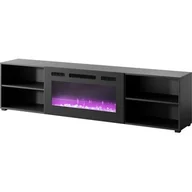 Szafki RTV - Szafka RTV CAMA MEBLE Polo Czarny - miniaturka - grafika 1