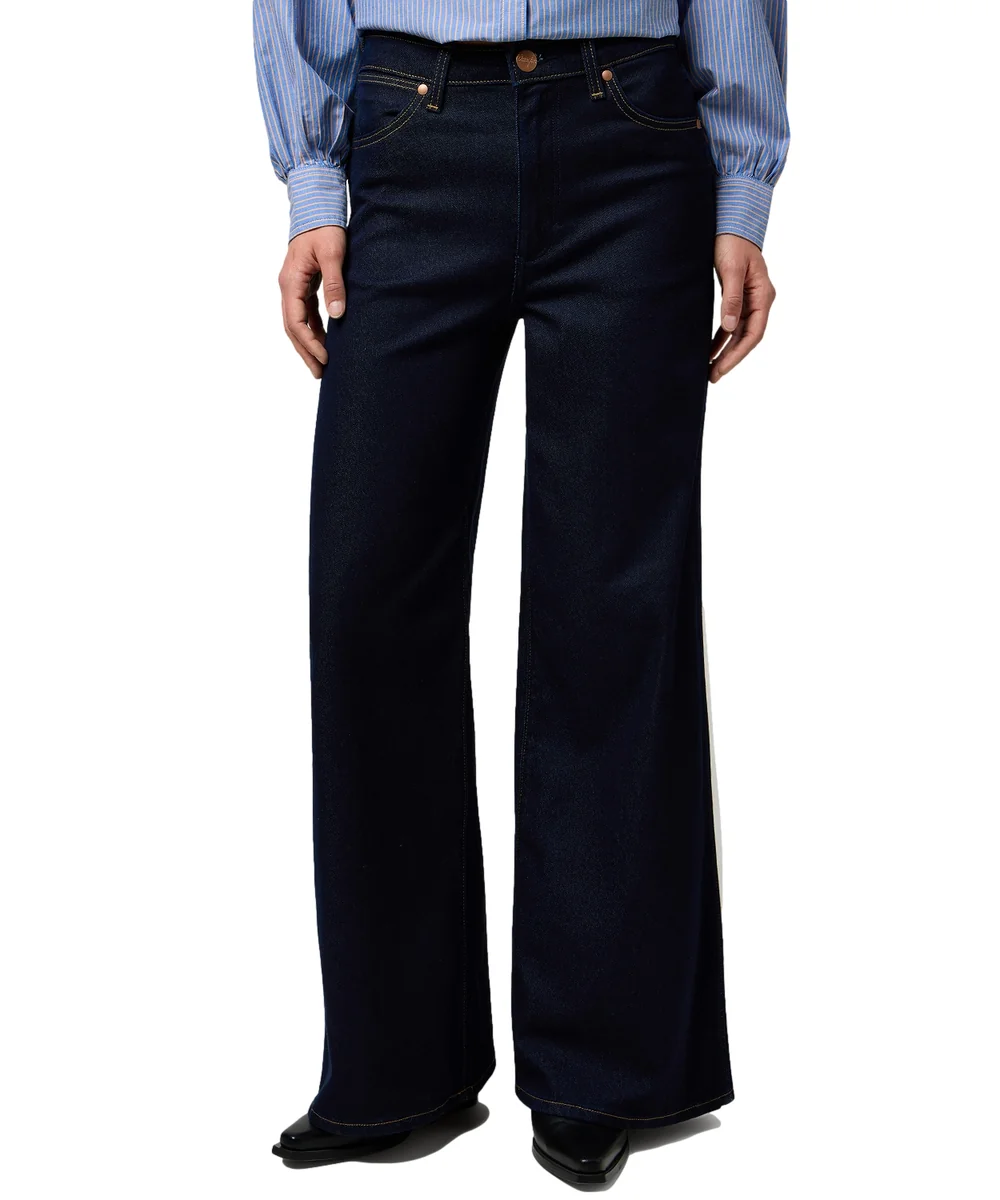 Jeansy Wrangler Canyon 112371187 Denim Lines W 27 / L 32