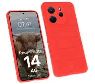 Etui i futerały do telefonów - Bizon Pancerne etui Case Tur do Xiaomi Redmi Note 14 4G, czerwone - miniaturka - grafika 1