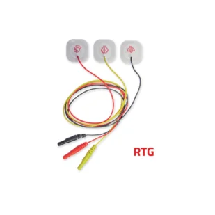Elektrody dla noworodków EKG EK-1/23 RTG włóknina hydrożel 23mm x 23mm przewód 50cm 3szt - Meble i wyposażenie gabinetów medycznych - miniaturka - grafika 1