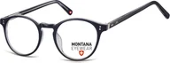 Okulary korekcyjne, oprawki, szkła - Okrągłe Okulary oprawki optyczne,lenonki korekcyjne Montana MA62H ciemnogranatowe - miniaturka - grafika 1