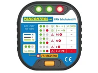 Inne urządzenia pomiarowe - Tester gniazdek z testem FI 30 mA PANCONTROL - miniaturka - grafika 1