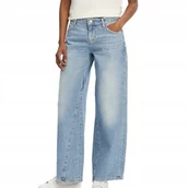 Spodnie damskie - MUSTANG JEANSY WYSOKI STAN JASNY DENIM DAMSKIE 34/34 J7A - miniaturka - grafika 1