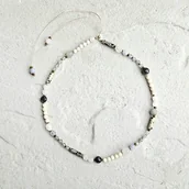 Naszyjniki - Naszyjnik N20 Kamień rzeczny, labradoryt - miniaturka - grafika 1