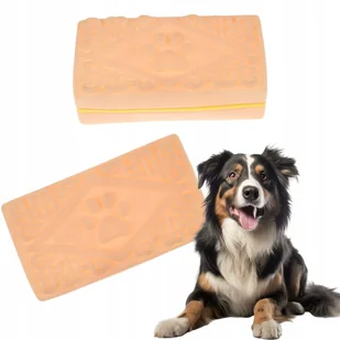 Zabawka dla psa CIASTKO HERBATNIK COOKIE piszcząca słodycz dla psiaka - Zabawki dla psów - miniaturka - grafika 1