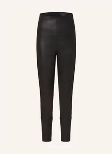 Legginsy - Ted Baker Legginsy Skórzane Kirrenn schwarz - grafika 1