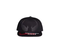 Gadżety dla graczy - Difuzed Marvel - Venom Face Snapback Cap - miniaturka - grafika 1