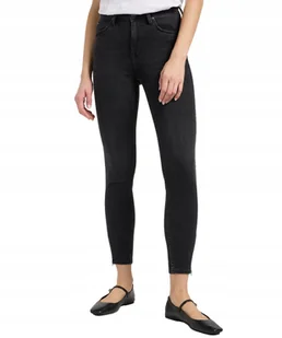 Jeansy Lee Scarlett High Zip 112365074 True To Black W 27 / L 31 - Spodnie damskie - miniaturka - grafika 1