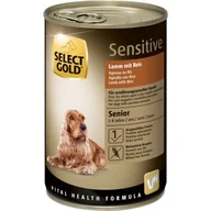 Mokra karma dla psów - SELECT GOLD Sensitive Senior Jagnięcina z ryżem 6x400 g - miniaturka - grafika 1