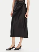 Spódnice - Rinascimento Spódnica midi CFC0125416003 Czarny Regular Fit - miniaturka - grafika 1