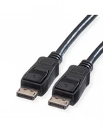 Kable komputerowe i do monitorów - VALUE Kabel DisplayPort, DP-DP, M/M, czarny, 1,5 m - miniaturka - grafika 1