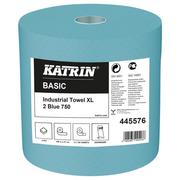Ręczniki papierowe - Katrin 445576 Czyściwo przemysłowe Basic XL 2 Blue (1 rolka) - miniaturka - grafika 1