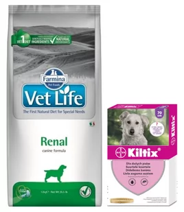 Farmina Vet Life Renal 12 kg - Sucha karma dla psów - miniaturka - grafika 1