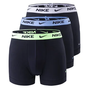Męskie Bokserki NIKE TRUNK 3PK 0000KE1008HWV – Czarny - Majtki męskie - miniaturka - grafika 1