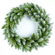 Ozdoby bożonarodzeniowe - Wianek Adwentowy Duży Wieniec Stroik Świąteczny - miniaturka - grafika 1