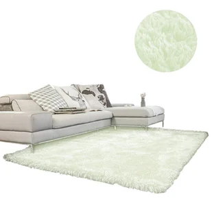 Strado Dywan pokojowy Shaggy  120x160 WhiteLime (Biała Limonka) - Dywany - miniaturka - grafika 1