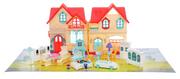 Domki dla lalek - Domek Villa + Akcesoria - miniaturka - grafika 1