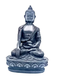 Budda Buddha Orientalna Figurka Statuetka Dekoracja Wnętrz Ozdoba Prezent 20cm - Figurki dekoracyjne - miniaturka - grafika 1