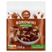 Mrożonki warzywne i owocowe - Carrefour Classic Borowiki mrożone 250 g - miniaturka - grafika 1