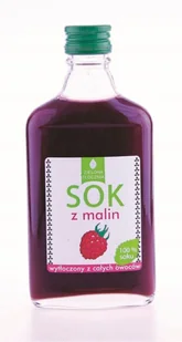 Zielona Tłocznia Sok z malin, 200 ml ZIELTLOSOKMALIN - Soki i napoje niegazowane - miniaturka - grafika 1