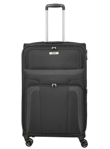 Walizka duża poszerzana Travelite Skyline Orlando - black - Walizki - miniaturka - grafika 1