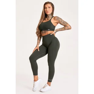 Legginsy fitness damskie Gym Glamour push up 2.0 - Spodnie sportowe damskie - miniaturka - grafika 1