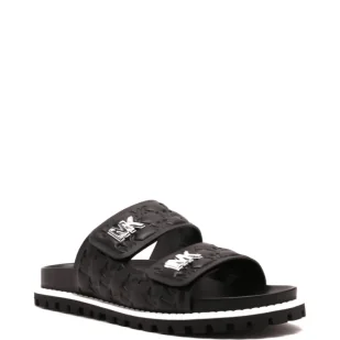 Michael Kors Klapki STARK SLIDE | z dodatkiem skóry - Klapki i japonki damskie - miniaturka - grafika 1