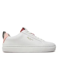 Sneakersy damskie - Sneakersy Pepe Jeans PLS00017 Pomarańczowy - miniaturka - grafika 1