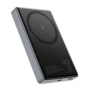 Powerbank bezprzewodowy Allity APB-300 PD QC 20W 10000 mAh szary magnetyczny - Powerbanki - miniaturka - grafika 1