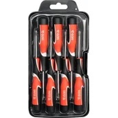 Śrubokręty - YATO wkrętaki precyzyjne 7szt. płaskie, krzyżakowe PH00, PH0, torx YT-25863 - miniaturka - grafika 1